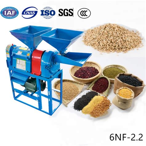 Agricultural Mini Auto Grain Processing Paddy Rice Husking Milling