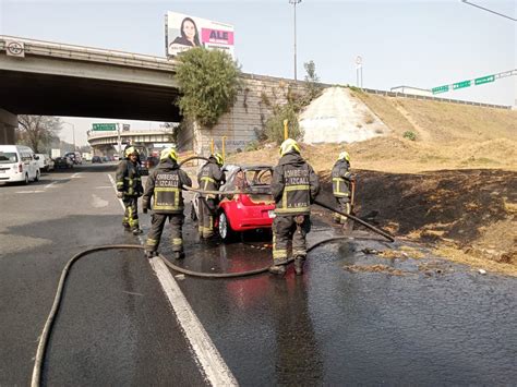 Gobierno Municipal De Cuautitlán Izcallis Tweet Tras El Reporte De Un Auto Incendiado Sobre