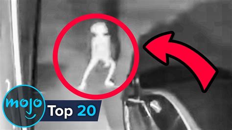 Top 20 Creepiest Unexplained Security Footage Youtube