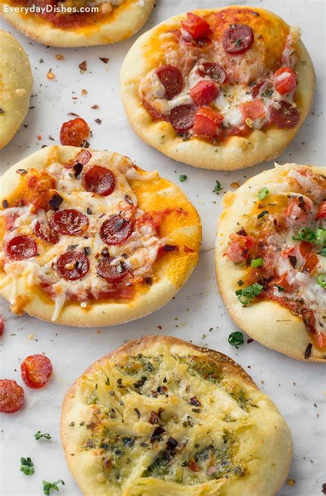 Quick and Easy Mini pizza appetizers recipe