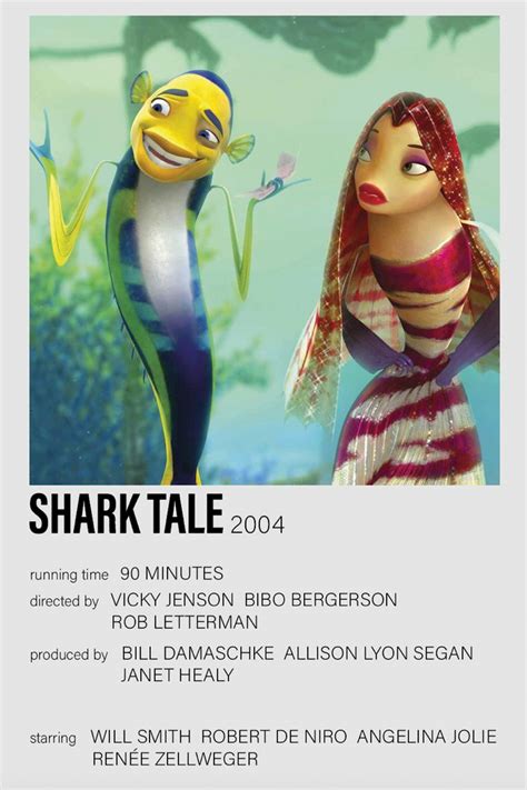 shark tale (2004) movie poster | Old disney movies, Disney movie ...