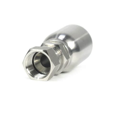 SS 43 FJX 43 Series Stainless Steel Female JIC Swivel Crimp Fittings