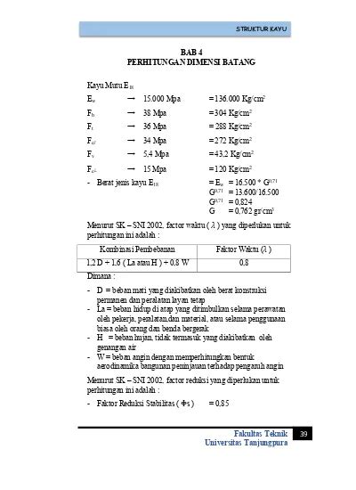 Detail Contoh Soal Struktur Kayu Koleksi Nomer 31