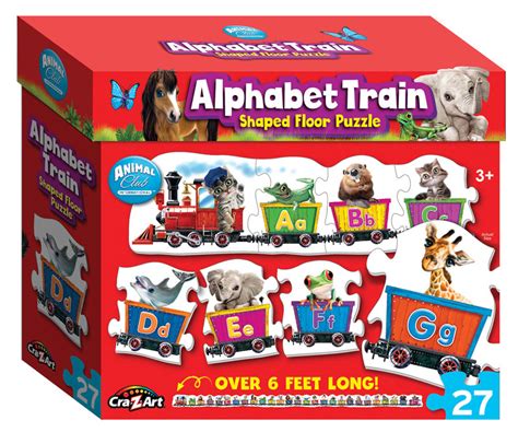 Alphabet Train Shaped Floor Puzzle | LPF