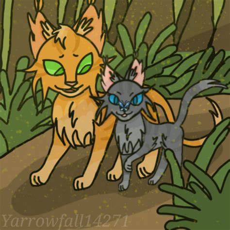 Fireheart And Cinderpaw Warrior Cats