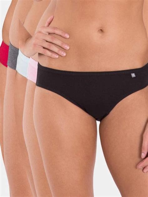 Buy Jockey Style Women S Medium Coverage Super Combed Cotton Mid Waist Bikini With