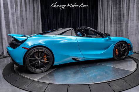 Used 2020 McLaren 720S Spider Performance MSO FISTRAL BLUE! Convertible ...