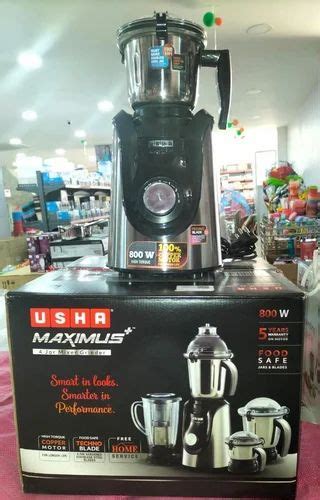 Usha Maximus Mixer For Wet Dry Grinding 800 W At Best Price In