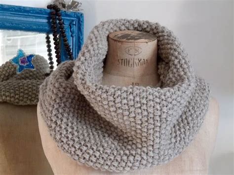 Tuto Tricot R Aliser Un Maxi Col Ou Snood Au Point De Riz En