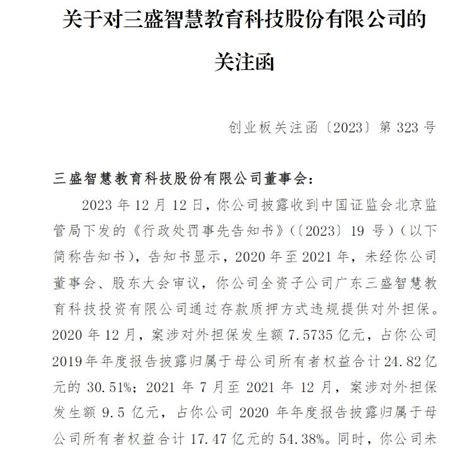 V观财报｜st三盛子公司违规担保被深交所关注 知乎