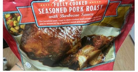 Shannon S Lightening The Load Trader Joe’s Fully Cooked Season Pork Roast With Barbecue Sauce