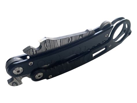 Tactical Karambit Folding Knife нож карамбит острие в стил Дамаск ...