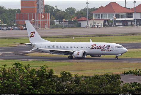 Batik Air Malaysia Boeing Ng Max M Lru Photo Airfleets