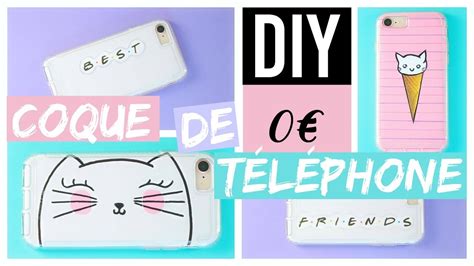 Diy Coque De T L Phone Facile Kawaii Bff Fran Ais Youtube