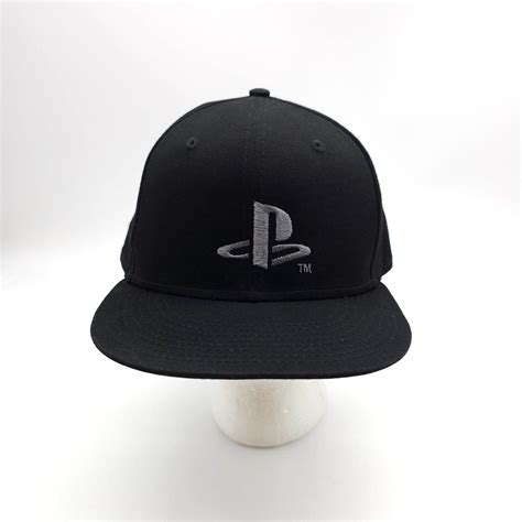 Sony Playstation Logo Black New Era Snapback Hat Vide Gem