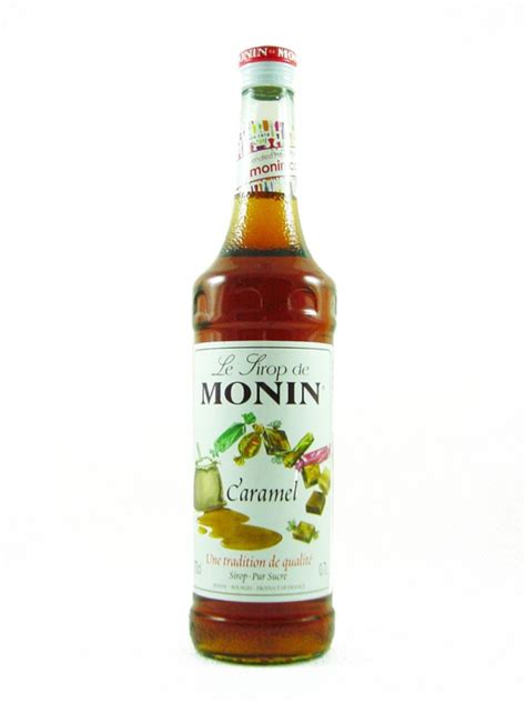 Sirop Monin Caramel Cl Boissons Du Monde