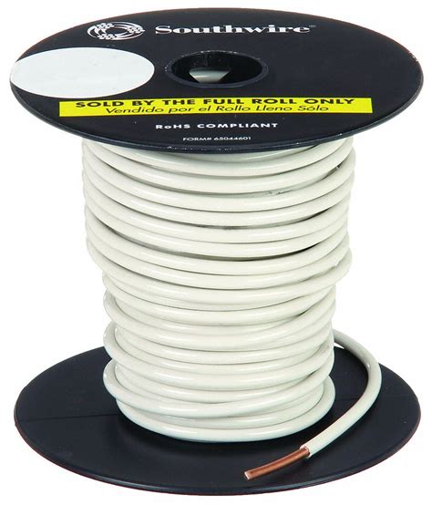 SOUTHWIRE 10 AWG White Building Wire 4WYY9 11596408 Grainger