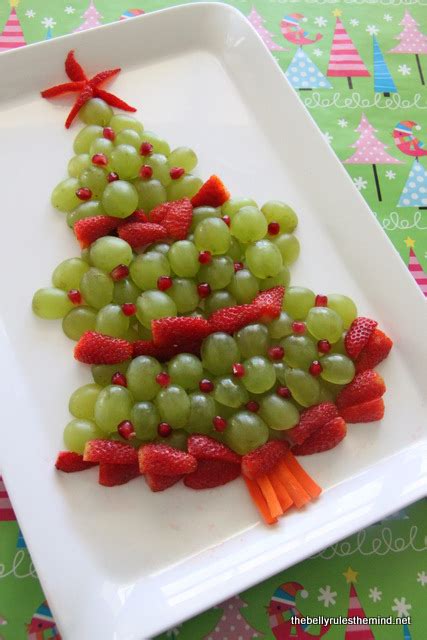 Christmas Fruit Platter | The Belly Rules The Mind