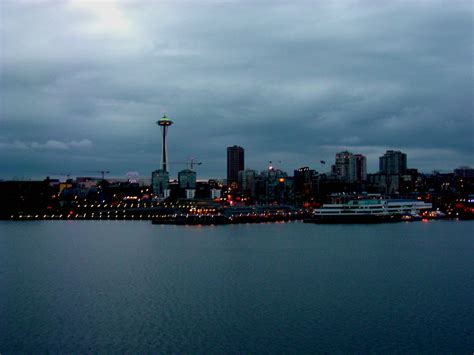 Seattle Morning Coming In To Dock In Seattle On The Golden Flickr