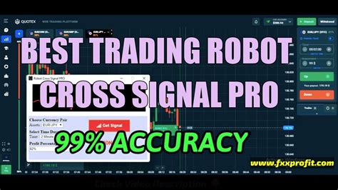 Best Trading Robot Cross Signal Pro Accuracy On Quotex Youtube