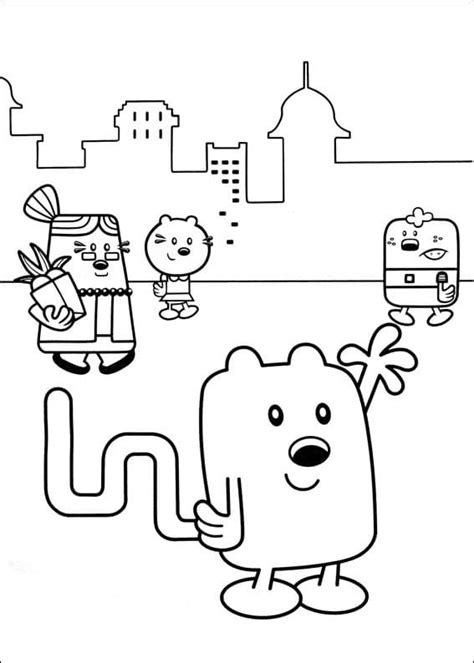 Desenhos De Wow Wow Wubbzy 8 Para Colorir E Imprimir ColorirOnline