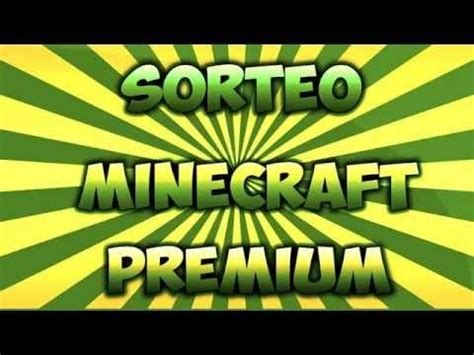 Sorteo Cuenta Premium De Minecraft Diciembre Cerrado Youtube