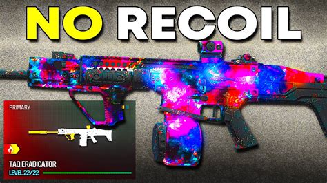 The NO RECOIL TAQ ERADICATOR In WARZONE 3 Best TAQ ERADICATOR