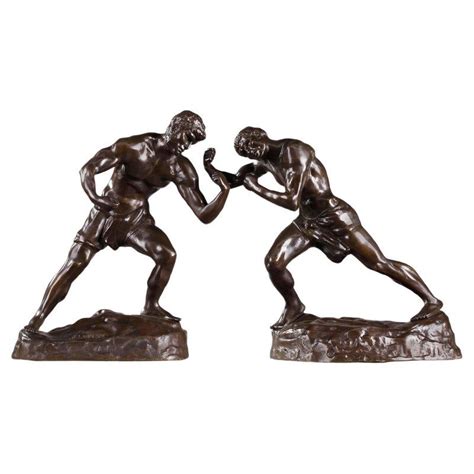 Bronze Statuettes Two Boxers By Jef Lambeaux In 2022 Bronze Sculpture