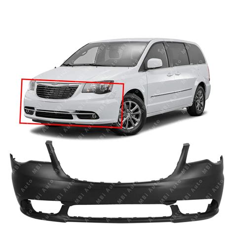 Buy Mbi Auto Primered Front Bumper Cover Fascia For 2011 2016 Chrysler Town And Country 11 16