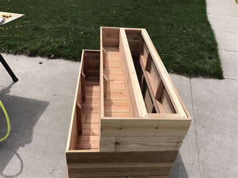 How To Build A Tiered Garden Planter Box Chris Loves Julia Garden