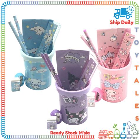 Toytales 🍭 Kuromi Stationery Set 🍭 Sanrio Alat Tulis Kuromi Melody