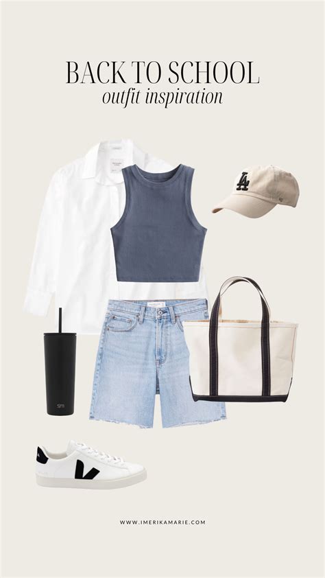 12 Back-to-School Outfit Ideas: College + High School | Erika Marie