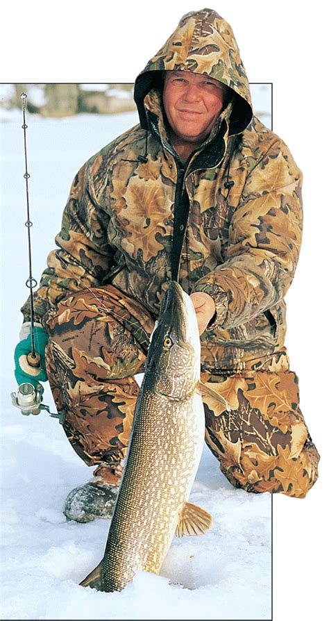 Ice Fishing Soft Plastic Lures In Fisherman