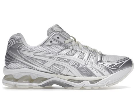 Asics Gel Kayano 14 Jjjjound Metallic Silver White