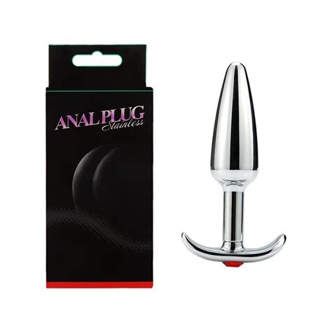 Ry C Plug Anal De Metal Liso Al A Cores Libb Sex Toys