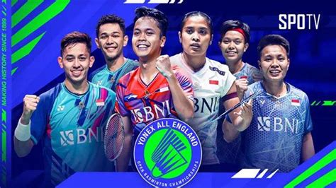 Jadwal 8 Besar Badminton All England 2024 Hari Ini Lengkap Jam Tayang