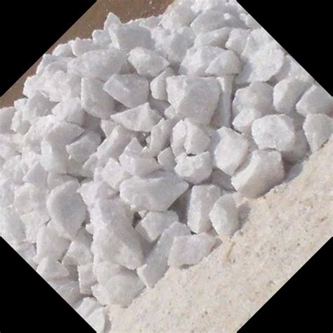 Natural Snow White Quartz Lumps Silica Quartz Lumps For Glass