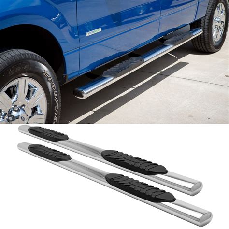 Fit Ford F Super Crew Cab Oval S S Side Step Nerf Bar