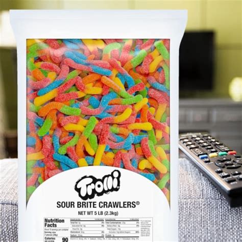 Trolli Sour Brite Crawlers Candy 5 Lbs Kroger