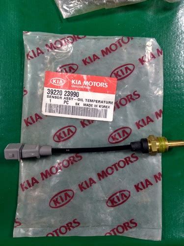 Sensor Temperatura Óleo Original Kia Soul Cerato Sportage