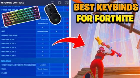 The Most Optimal Fortnite Keybinds For Chapter 4 Season 1 Updated