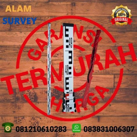 Jual Rambu Ukur M Bak Ukur M Mistar Ukur M Levelling Stave