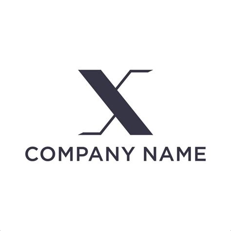 Premium Vector X Letter Logo Design Template Element