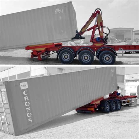 Shipping Container Roll Off Trailer - ContiLift System