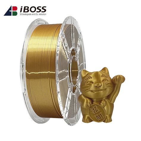 Iboss Supply High Quality Pla D Printer Filament Silk Gold Toughness