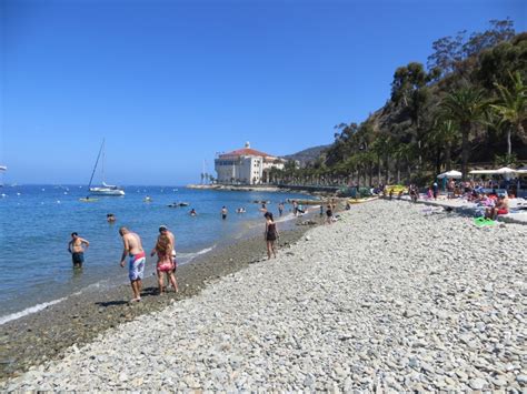 Descanso Beach on Catalina Island in Avalon, CA - California Beaches