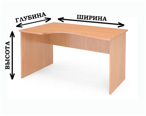 Какой размер офисного стола мне нужен?