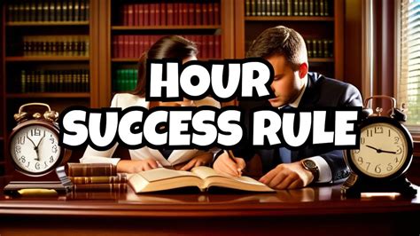 Highly Successful People Apply The 5 Hour Rule FURIOUSLY YouTube