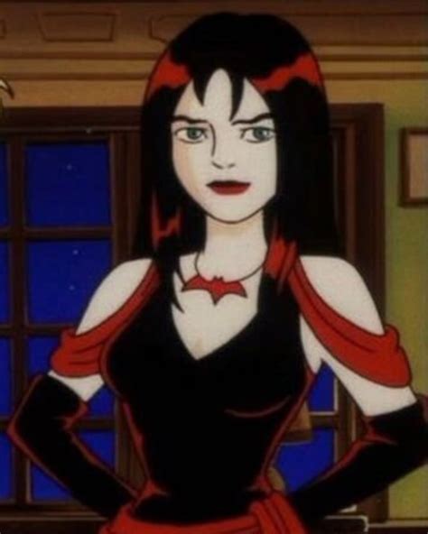 Thornsally Mcknight The Hex Girls Cosplay Red Bat Necklace Etsy