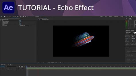 After Effects Tutorial Echo Effect YouTube